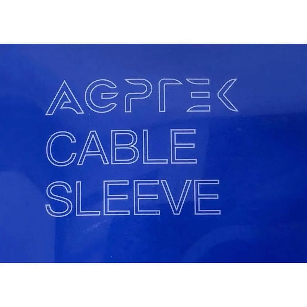 AGPTEK Cable Sleeve White‎ New in Package Adjustable Management Flame Retardant